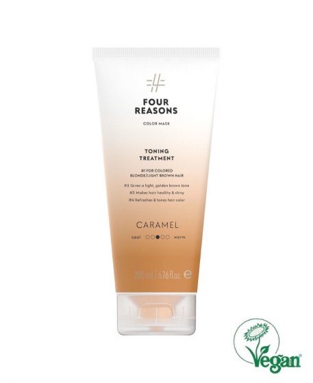 Four Reasons Color Mask Hair Toning Treatment Caramel 200ml