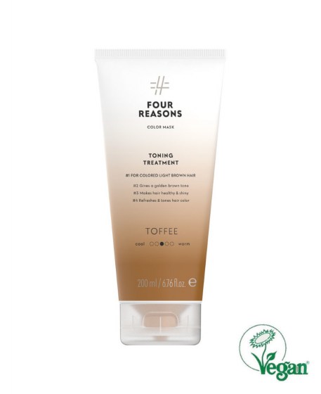 Four Reasons Color Mask Hair Toning Treatment Toffee 200ml