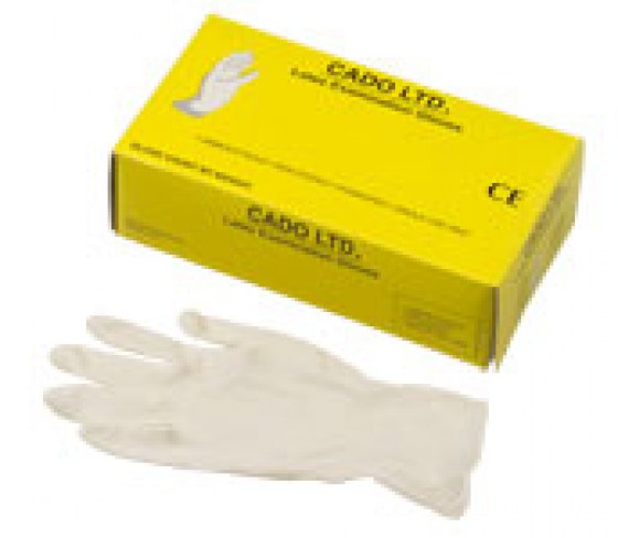 Γάντια Μιας Χρήσης Cado Latex
